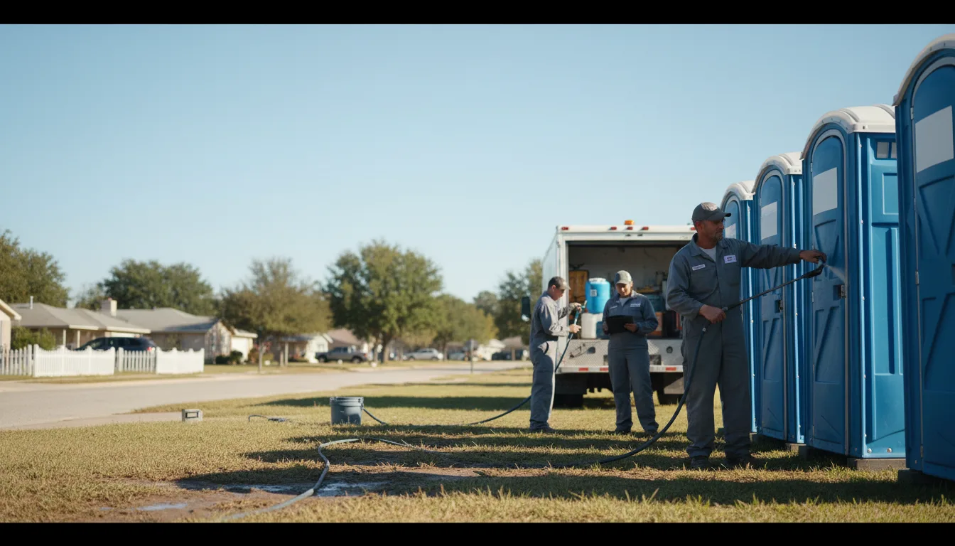 Long-Term Portable Toilet Rental in Jarratt, VA near me